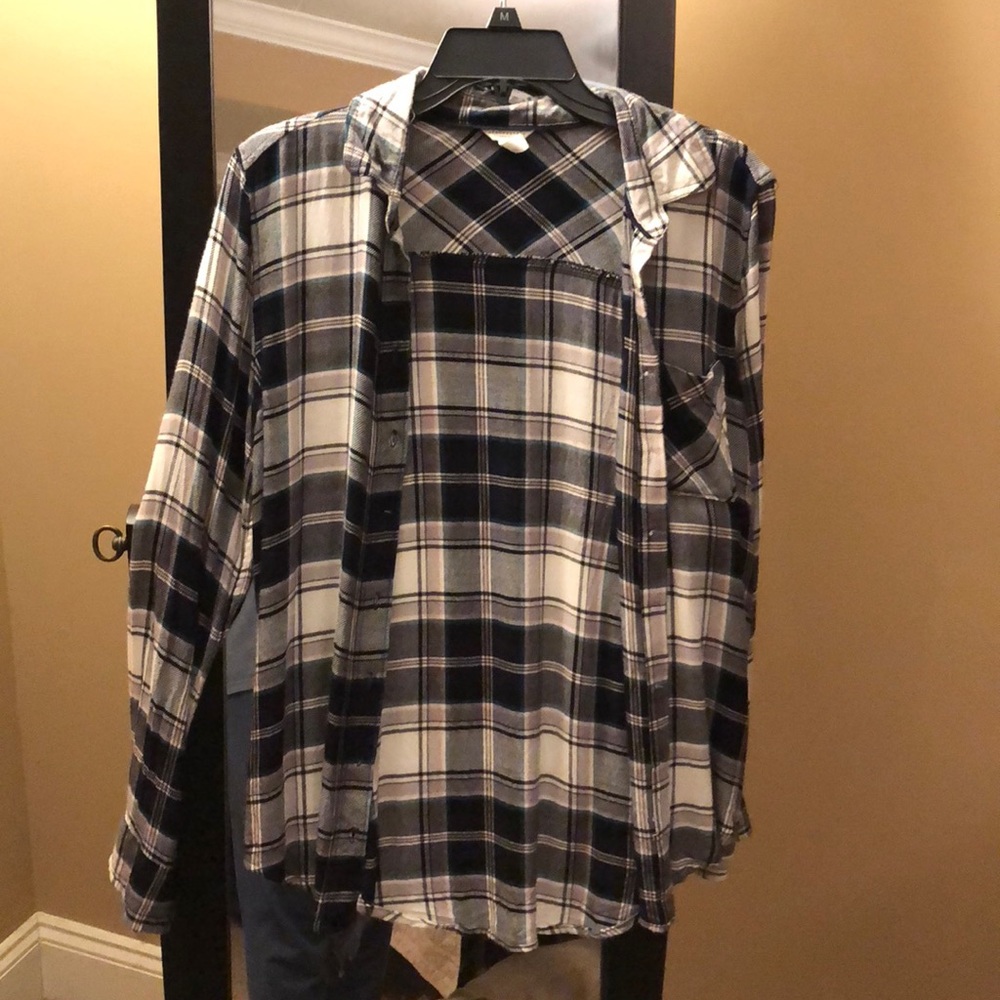 Plaid Top
